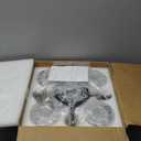 4-Light Semi Flush Mount Ceiling Light, Black and Gold Kitchen Lighting Fixtures Ceiling, Farmhouse Ceiling Light with Clear Glass Shade for Hallway, Living Room, Foyer, Bedroom