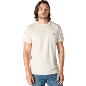 Carhartt Men's 104616 Force Relaxed Fit Midweight Short Sleeve Pocket (XX-Large, Malt)
