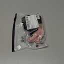 GORGLITTER Women's 2 Piece No Show Underwear G String Thongs Clear Strap Invisible Seamless See Through Underwear Panties (M)