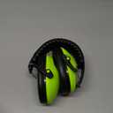 Dr.meter Ear Muffs for Noise Reduction: 27.4SNR Noise Cancelling Headphones for Kids Adults, EM100 Adjustable Hearing Protection Earmuffs for Monster Jam, Autism Sensory, Concerts, Fireworks (Green)