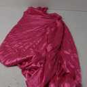 Women's Sexy One Shoulder Lrregular Dress Split Cocktail Party Maxi Dresses, Hot Pink 