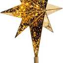 Kurt Adler Ul 10 Light Gold Bethlehem Star Treetop