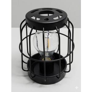 MESA PENDANT EDI-SOL LANTERN - BLACK
