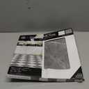 FloorPops x Chris Loves Julia 12-in by 12-in Bonneville Grey & White Marble Peel & Stick Floor Tiles, FP4421 (Gray)