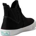 Blowfish Malibu Torta  6.5, Black Color Washed 12 Oz Recycled Canvas