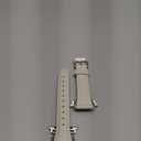 Minyee Leather Bands Compatible with Apple Watch Band 38/40/41/42/44/45/46/49mm Women, Slim Thin Dressy Designer Strap with C-Shape Metal Buckle for iWatch Series 11 10 9 8 7 6 5 4 SE/Ultra 3 2 1 (Starlight/Starlight)