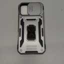 SEFING Phone Case for 16 Pro Max iPhone Case with Kickstand Ring Holder, with Camera Cover, with Magnet Car Mount Function, for iPhone 16 Pro Max (Grey)