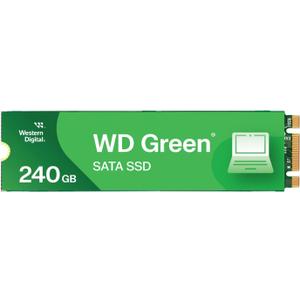 Western Digital 240GB WD Green SATA Internal Solid State Drive SSD - SATA III 6 Gb/s, M.2 2280, Up to 545 MB/s - WDS240G3G0B