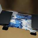 Heated Blanket Queen Blanket - Fast Heating Electric Blanket, Soft Flannel Heated Queen with 4 Time Settings,10 Heating Settings, Warm Gifts for Women & Mom & Grandma(84"x90"Cow Print Blue) (06 - Blue Ombre-white)