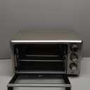 Oster Compact Countertop Oven With Air Fryer, Stainless Steel