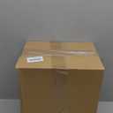 Irieiply Christmas Wooden Musical Advent Calendar with LED Decoration Cabin Reindeer and Christmas Tree, Empty Calendar with 24 Storage Drawers Countdown to Christmas Table Decor, Round Village (Light Yellow)