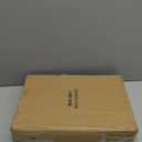 Flower Plant Wall Art Decor 16"x11" Set of 3 Black And White Botanical Painting Wood Framed For Minimalist Bedroom Office Rustic Living Room Abstract Wildflower Sign Hanging (Wood White)