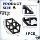 Tandefio 16 Length Square 8 x 8 Black Trussing Box Truss Section Bolt Lighting Stage Truss