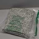 LEEVAN Washable Kitchen Rug 2' x 4.3', Green Bathroom Runner Rug, Reversible Small Hallyway Rug, Farmhouse Low Profile Front Door Mat, Modern Bedroom Carpet for Foyer Laundry/Proch Decor