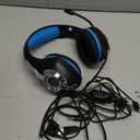 Gaming Headset for PC, Ps5, Switch, Mobile, Gaming Headphones for Nintendo with Noise Canceling Mic, Deep Bass Stereo Sound (Black Blue)