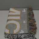Disney's Mickey Mouse, "Confetti Dot" Metallic Woven Tapestry Throw Blanket, 48" x 60", Multi Color