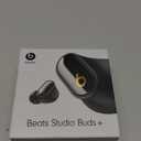 Beats Studio Buds + | True Wireless Noise Cancelling Earbuds, Enhanced Apple & Android Compatibility, Built-in Microphone, Sweat Resistant Bluetooth Headphones, Spatial Audio - Black/Gold