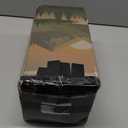 Camping Sleeping Pad with Pillow, Built-in Foot Pump Inflatable Sleeping Pad, Ultralight Air Mattress, Durable Waterproof Camping Pad for for Tent, Backpacking, Hiking (5" Thick Single)