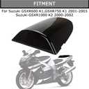 Rear Seat Fairing Cover Cowl For GSXR600 GSXR750 K1 2001-2003 GSXR1000 K2 2000-2002 GSXR1000 K3 2003-2004 Black