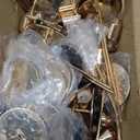 Tioncy 30 Pcs Candlestick Holders Bulk 5.7"/7.7"/9.7" Tall, Metal Taper Candle Holders Fit 0.75 Inch Thick Pillar Candle Stick Candelabra Centerpieces for Wedding Christmas Party Table(Gold)