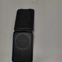 TopMade for MagSafe Wallet, Works with Apple Find My, Magnetic Wallet for iPhone 17/16/15/14/13/12 Series, for iPhone Wallet Stand with Finder Tracker, 6 Card Holder, RFID Blocking, Black Carbon Fiber