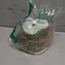 Champagne Gold Glitter Mesh Wired Ribbon 4" X 10 Yards Webbed Champagne Gold Sequin and Glitter Christmas Ribbon for Tree Decoration, Garlands and Swags, Home Decor, Craft Projects