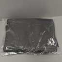 Dog, Cat Carrier for Pets Up to 12 Lbs, Airline Approved Collapsible Soft-Sided Pet Travel Bag with Locking Zippers, Breathable Mesh and 4 Large Pockets, Removable Fleece Pad (Dark Grey)