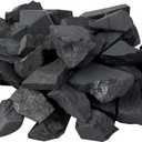 Raw Shungite Stones and Crystals, Karelia Shungite Minerals, 20-40mm 1/2 Ib