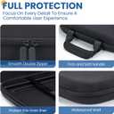 Starlink Mini Carry Case - Protective Waterproof Storage Bag Pouch for SpaceX Starlink Mini Dish, Travel-Friendly Design with Handle, Perfect for RV, Van, Camping & Outdoor Use (Black, Basic Case)