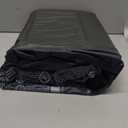 Intex 64759E Dura-Beam Standard Downy Air Mattress: Fiber-Tech Queen Size 10in Bed Height 600lb Weight Capacity Pump Sold Separately