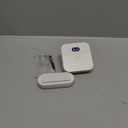 Mailbox Alarm Mail Chime Notification System-Mail Alarm 600 ft Long Range Wireless Mailbox Alert with LED Light Flashing and Sound Reminderser (White)