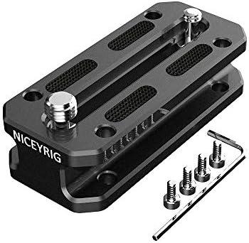 NICEYRIG Top Plate Riser Height Applicable Camera Baseplate 401, 402