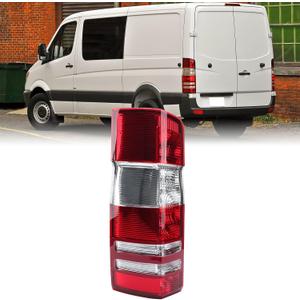 Tail Light Compatible with 2007-2018 Mercedes-Benz Dodge Freightliner Sprinter 2500/3500 No Bulbs(Left Driver Side)