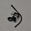 Purple River Hands Free Hair Dryer Holder 19inch, Flexible Gooseneck Desktop Blow Dryer Holder and Universal Clip, Adjustable Strong Metal Base Clamp,Suitable for sitting use Easy Installation