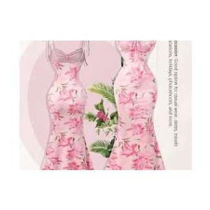 Milumia Women's Floral Tie Shoulder Maxi Dress Elegant Ruched Bust Fishtail Cami Dresses Light Pink X-Large
, XL