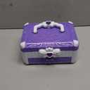 Kids Makeup Sets for Girls - Washable Makeup Toys with Mirror, Real Dressing Table with Stand Princess Pretend Makeup Sets for Ages 3 4 5 6 7 8-12 Year Old Girls Birthday & Christmas (Purple White)