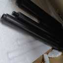 Furinno Turn-N-Tube No Tools 3-Tier Entertainment Center TV Stand for TV up to 32 Inch, Plastic Round Tubes, Espresso/black