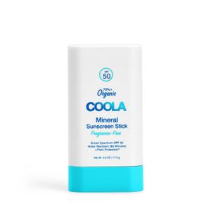 COOLA Organic Mineral Sunscreen SPF 50 Sunblock Stick, Dermatologist Tested Skin Care For Daily Protection, Vegan And Gluten Free, 0.6 Oz