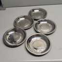 Dog Bowls Cat Bowls (Stainless Steel Dish 5-Pack)