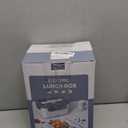 Herrfilk Electric Lunch Box Food Heater 100W, 4 in 1 Ultra Quick Heated Lunch Boxes for Adults 12V/24V/110V/220V Portable Food Warmer for Car/Truck/Office With Fork Spoon and Insulated Carry Bag