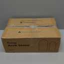 Pureegg Metal Arch Backdrop Stand Set - Set of 2 (7.2ft/6.0ft), Gold Wedding Stand with Stable Base, Elegant Backdrop Cover for Party, Birthday, Baby Shower, Graduation, Easy to Assemble