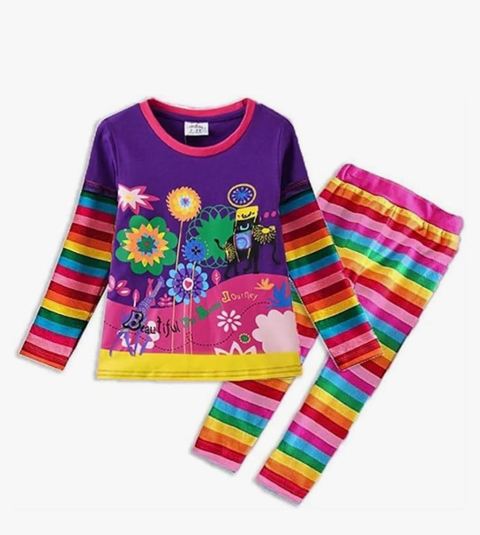 VIKITA girls clothes toddler outfits - little kids shirts & leggings winter fashion clothing sets, cute birthday gifts 4-5 Years Old