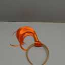 Orange Emotion Headband Anime Cosplay Wig Short Curly Funny Cute Costume Wigs for Women Unisex Halloween Party
