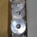 Urban Deco 16 Pieces Table Card Holder 8 inches Silver Place Steel Card holders for Photos, Food Signs, Memo Notes, Weddings, Restaurants, Birthdays