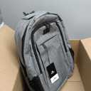 MATEIN Travel Laptop Backpack, Business Anti Theft Slim Sturdy Laptops Backpack Personal Item Bag, Water Resistant College School Computer Bag Gift for Men & Women Fits 15.6 Inch Notebook, Grey