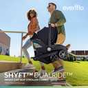 Evenflo Shyft DualRide Infant Car Seat Stroller Combo with Carryall Storage (Boone Gray) Expires on 2035/02/18