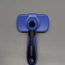 Swihauk Self Cleaning Slicker Brush - Skin Friendly Deshedding Grooming Tool for Dogs & Cats, Suitable for Shedding & Haired Pets, with Pet Supplies Accessories, Blue