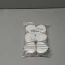 Dandat 300 Count Compressed Facial Sponges Heart Shape Face Sponges for Cleansing Natural Facial Exfoliating Pads for Estheticians(White)