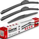 Windshield Wiper Blades Replacement for Nissan LEAF 2011 2012 2013 2014 2015 2016 2017 Original Factory Quality Front Rear Wipers Blade Set for My Car - 26" 16" 10" (Pack of 3)