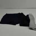 Amazon Essentials Cotton Jersey Boxers - Men's Underwear, Big & Tall, Pack of 5 (Large, Black/Grey Heather/Navy)